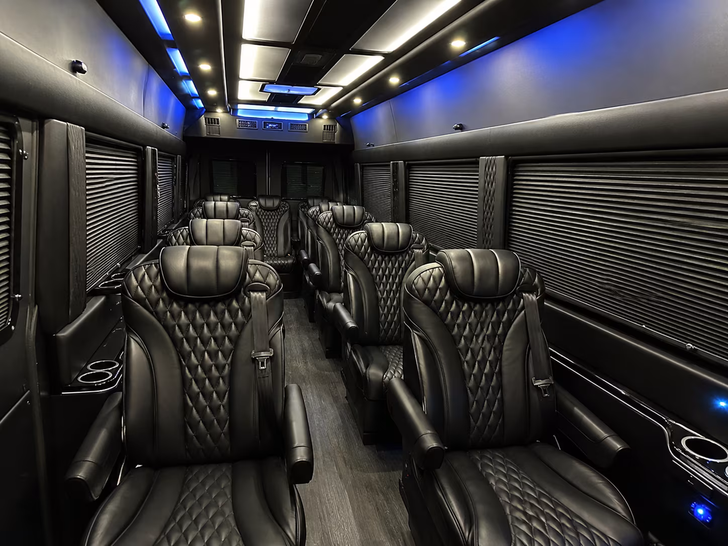 brownsville corporate event transportation onboard seating