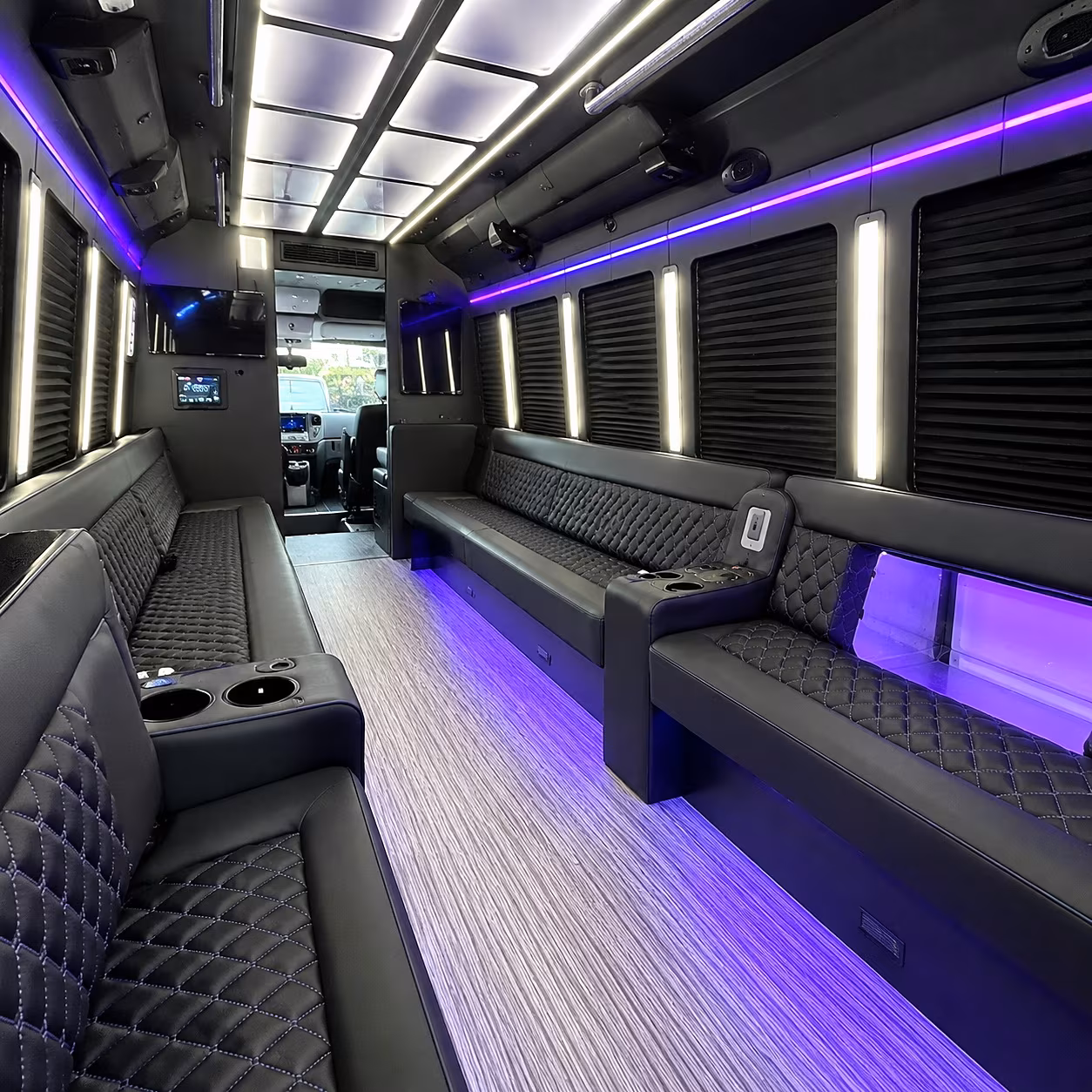 brownsville party bus rentals inside