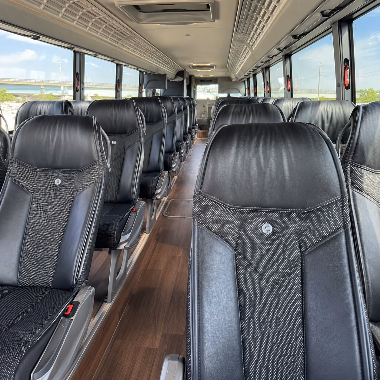 edinburg comfortable employee shuttle bus rentals in edinburg