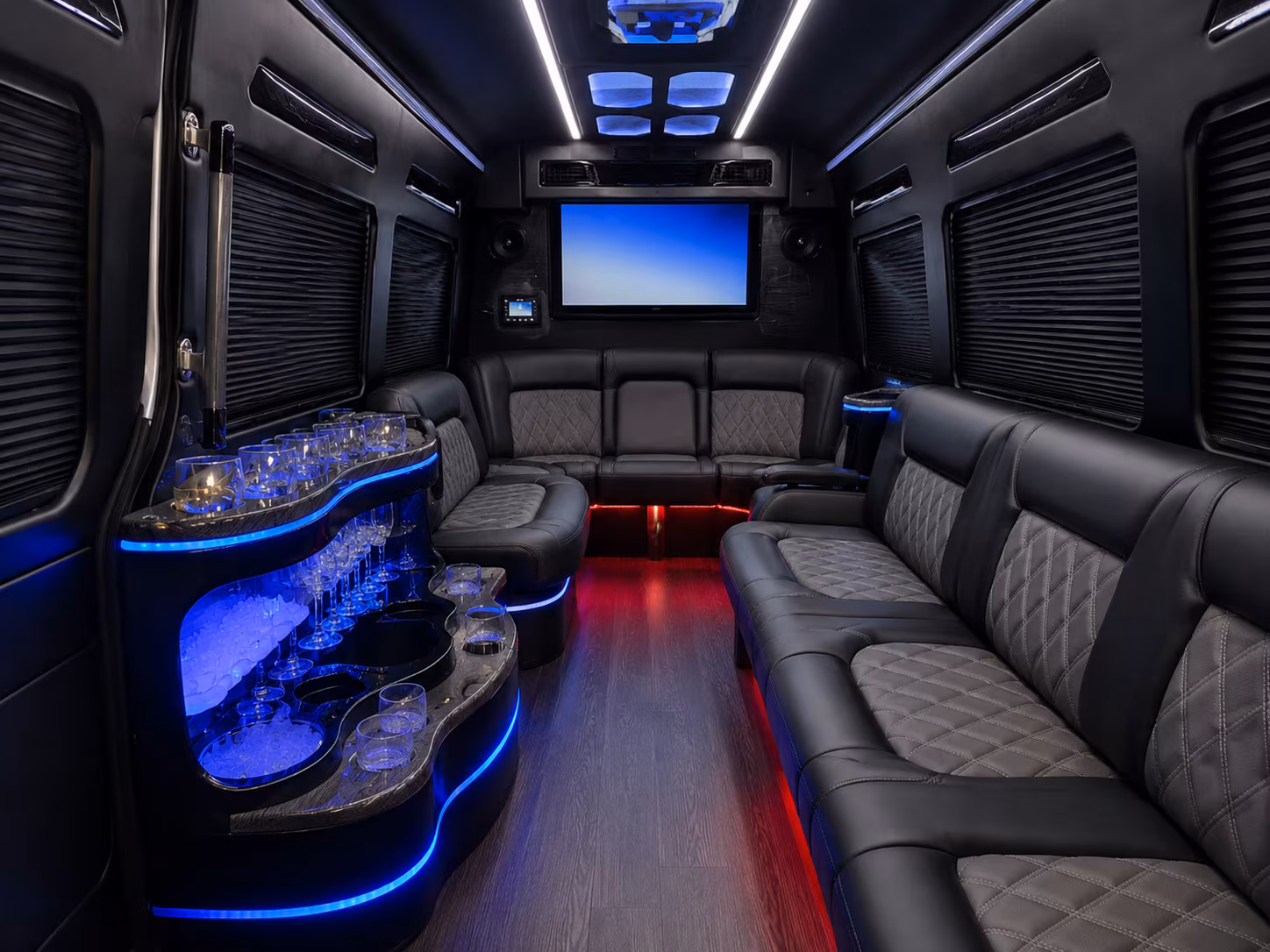 prom bus rentals for every brownsville high school group