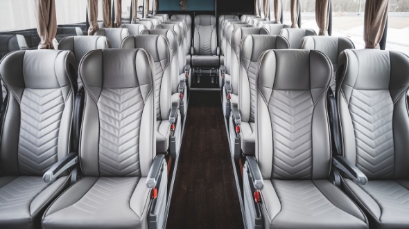 50 passenger charter bus interior weslaco