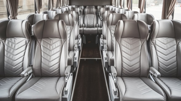 55 passenger charter bus interior harlingen