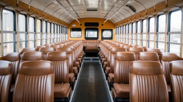 brownsville school bus rental inside