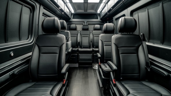 sprinter van with driver interior brownsville